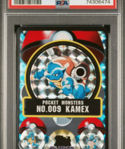 1998 POCKET MONSTERS SEALDASS SERIES 3 #009 KAMEX-PRISM SEALDASS SERIES 3 PSA 9